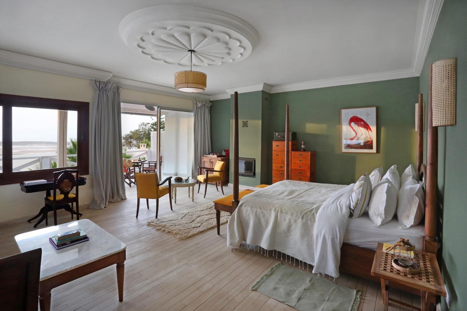 Lagoon view in late light